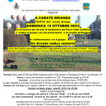 volantino CARATE OTTOBRE 23