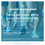 volantino ALZATE CAMMINATA OSPITALITA'