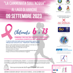 AGATHA locandina la camminata sull'acqua 2023