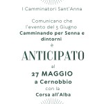 corsa anticipata